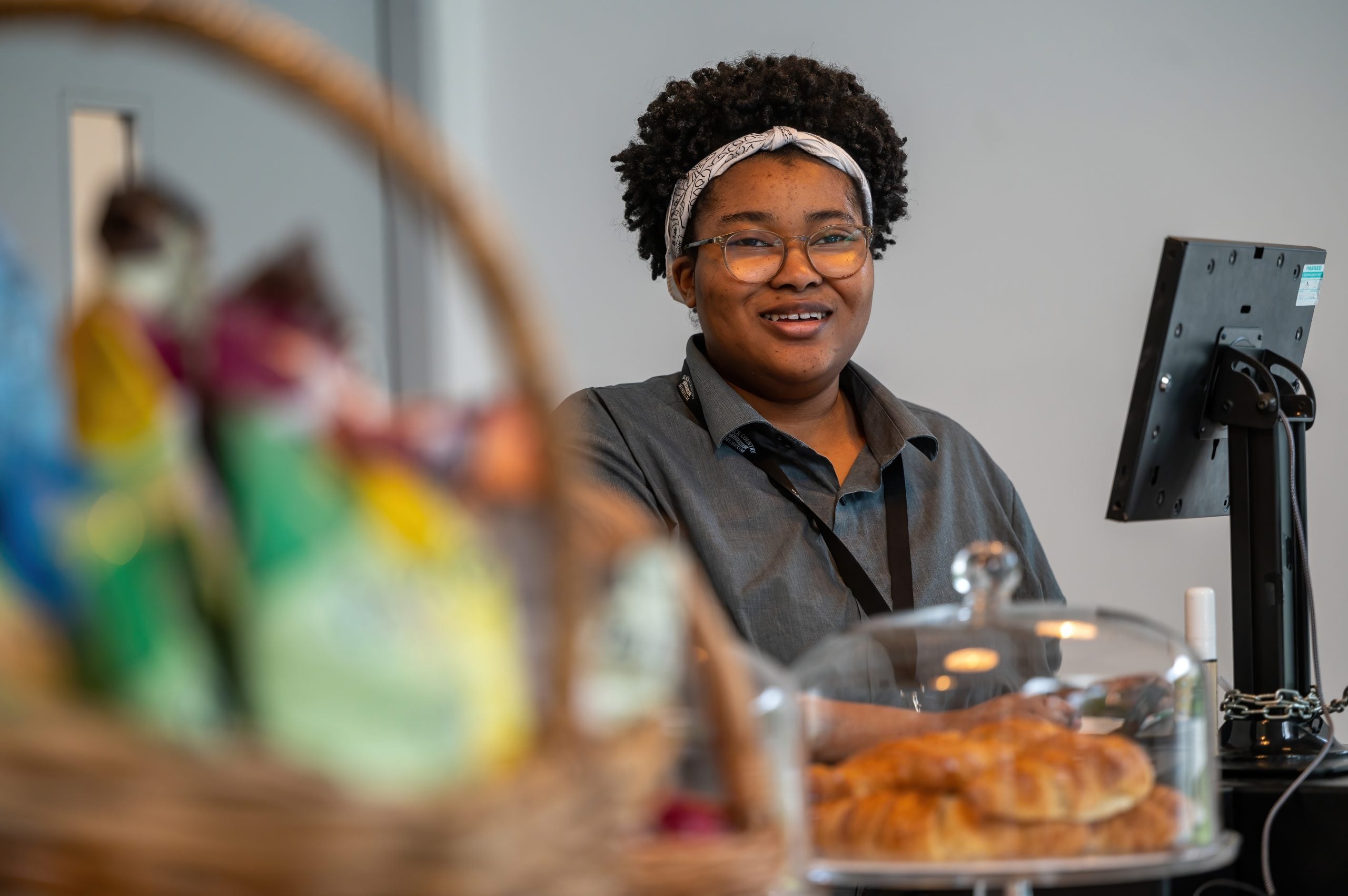 Colleague Counter Visitor Centre Cafe