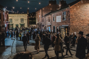 Peaky Blinders Night village visitors