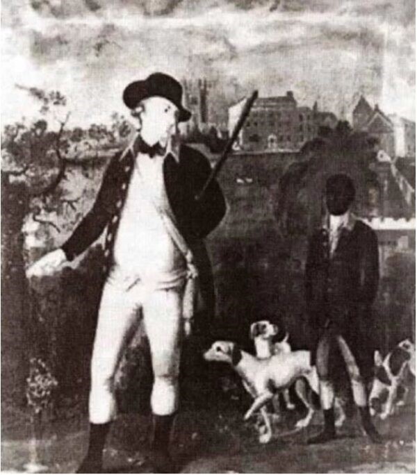 Painting Of George Molineux And George Africanus