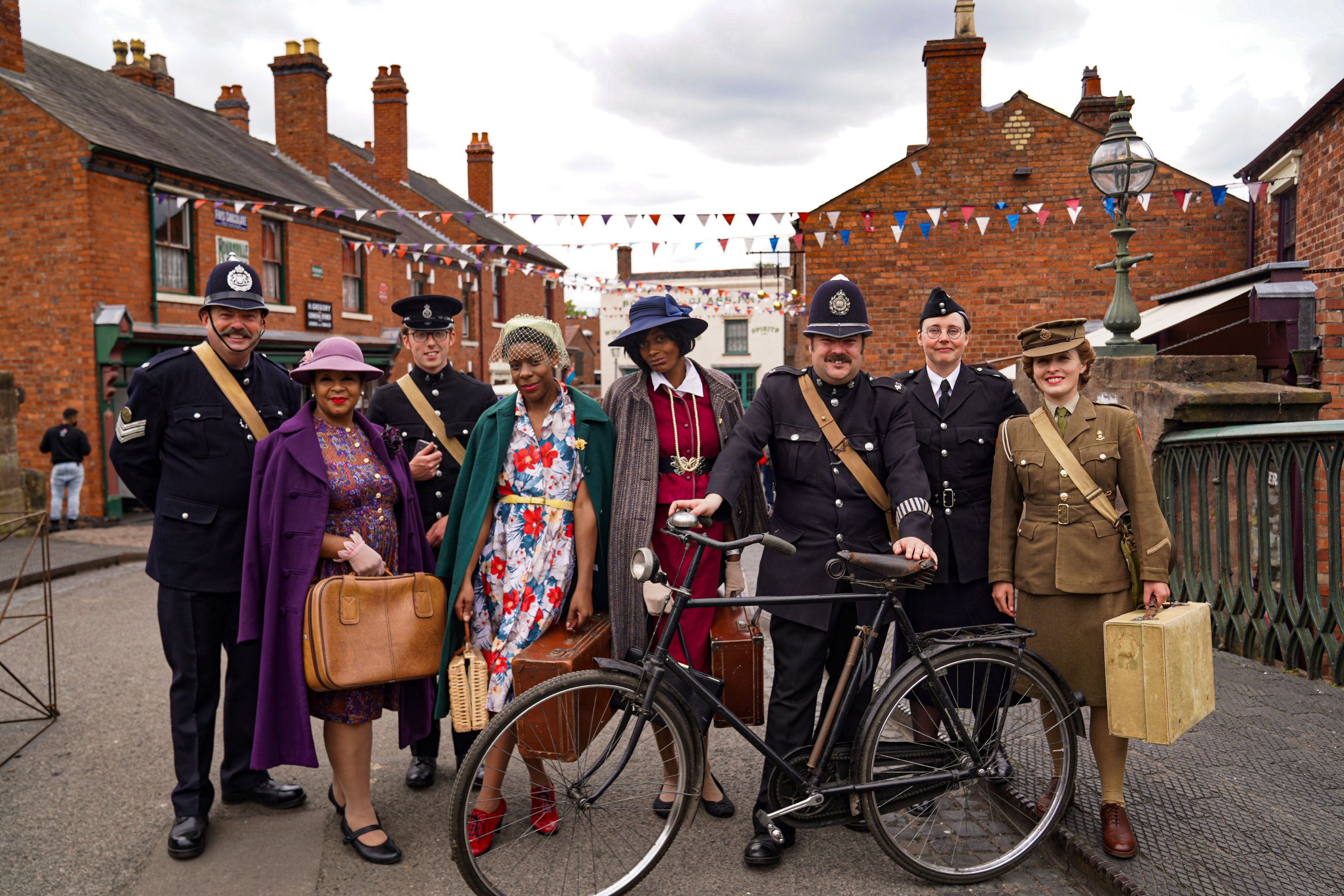 1940s characters village